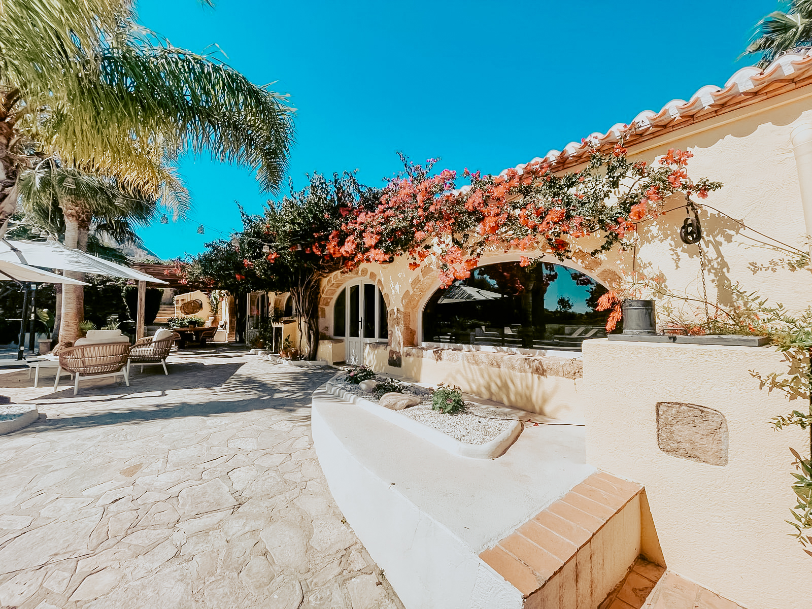 Sfeervolle hoek buiten