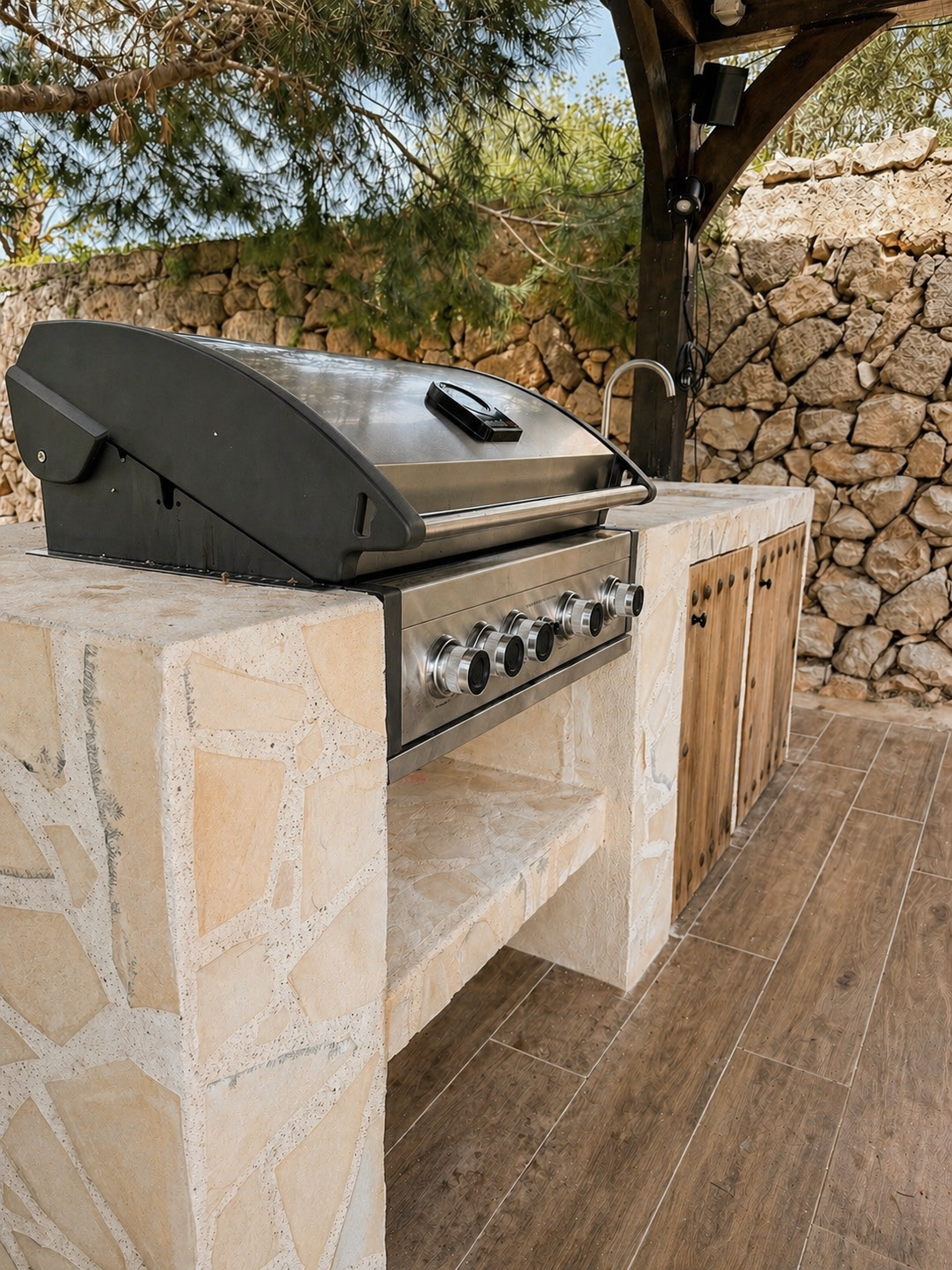 Buitenkeuken met BBQ